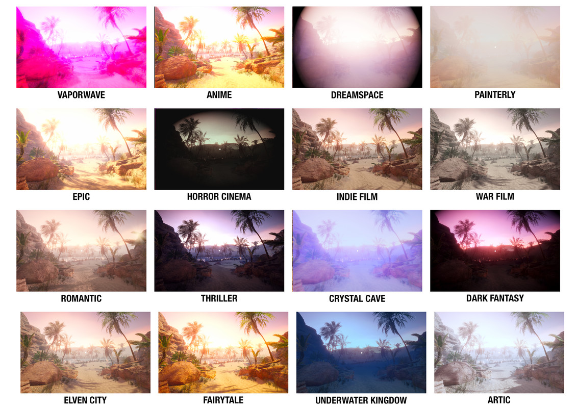 Environment Post-Processing Pro - 50 Cinematic Presets