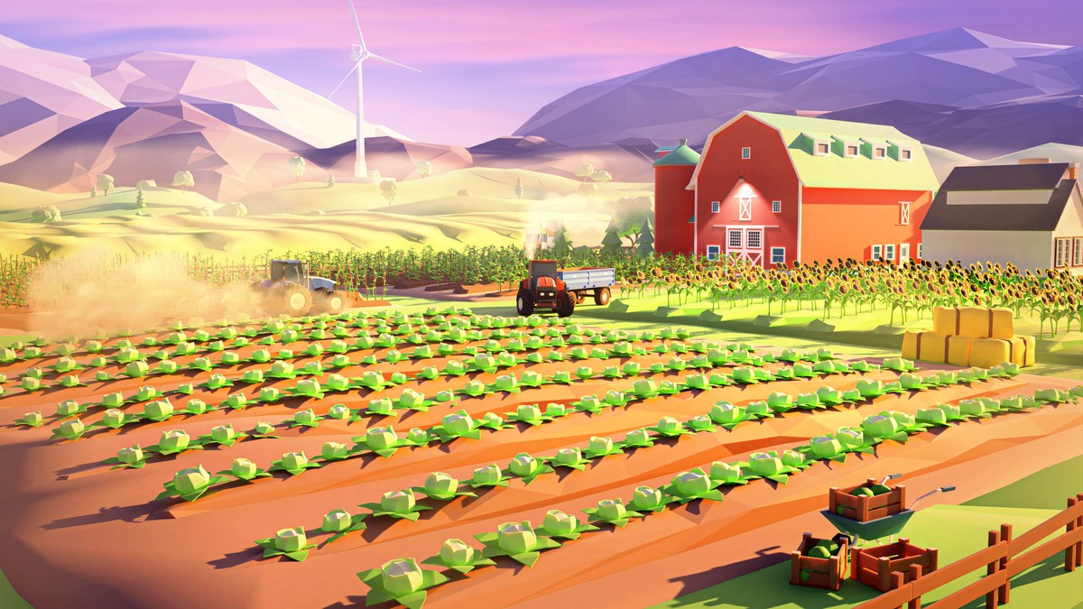 Farm - Low Poly 3D Models Pack