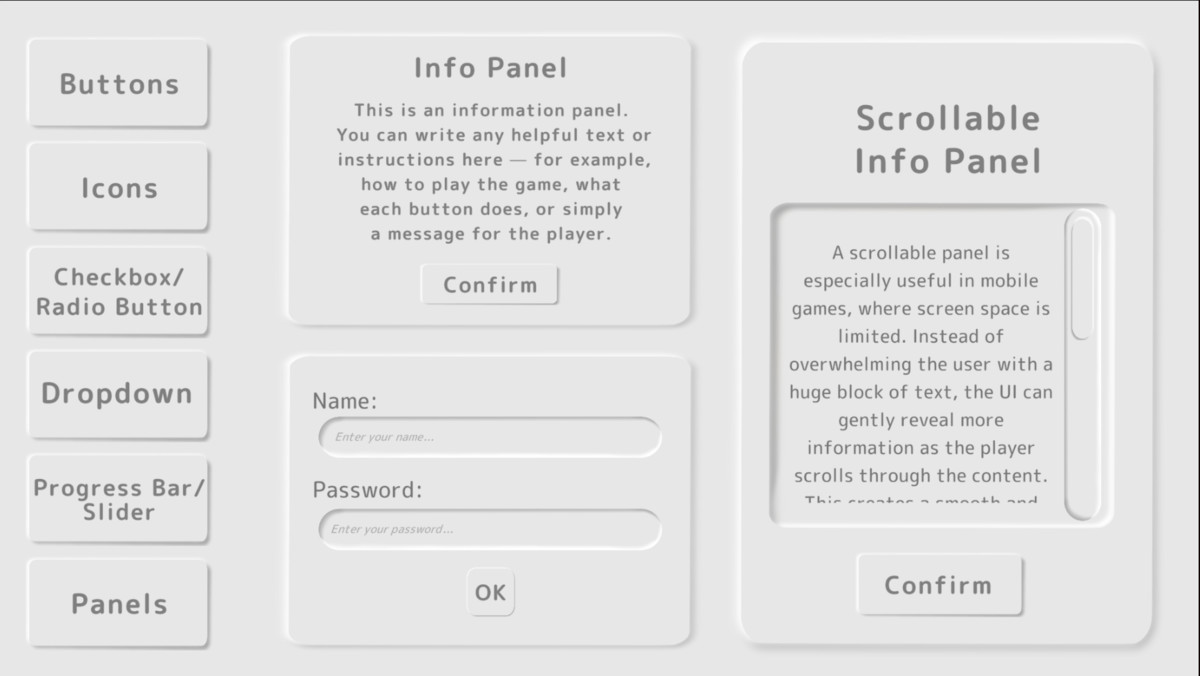 White UI Kit