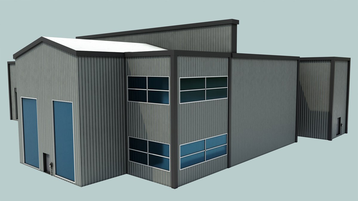 Garage Interior and Exterior 01 URP HDRP Textures