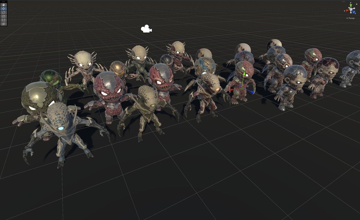 Chibi Necro Pack One