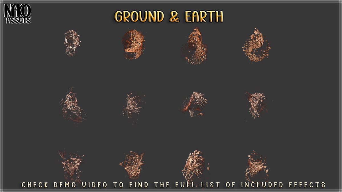 HQ Flipbook VFX (256+ Effects) | Magic, Fire, RPG | URP/HDRP/BIRP