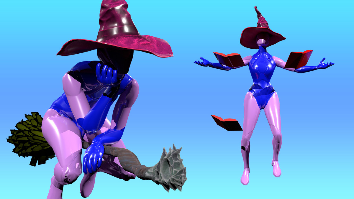 Witch Flight & Magic Combat Animation Pack