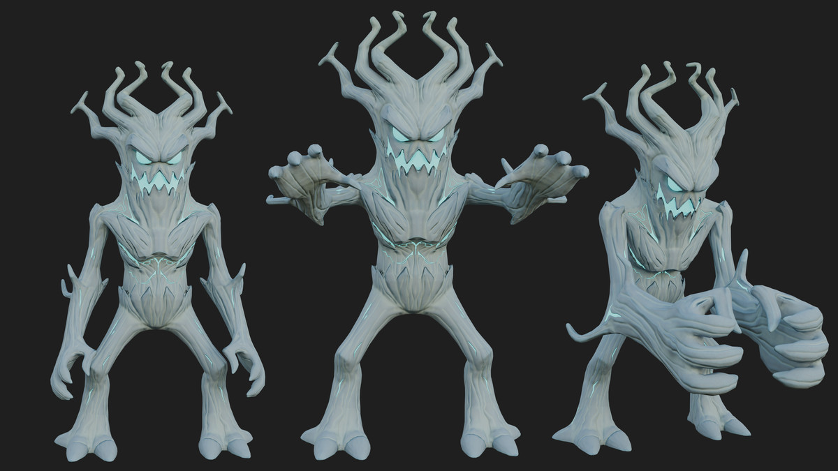 Stylized Treant Creature