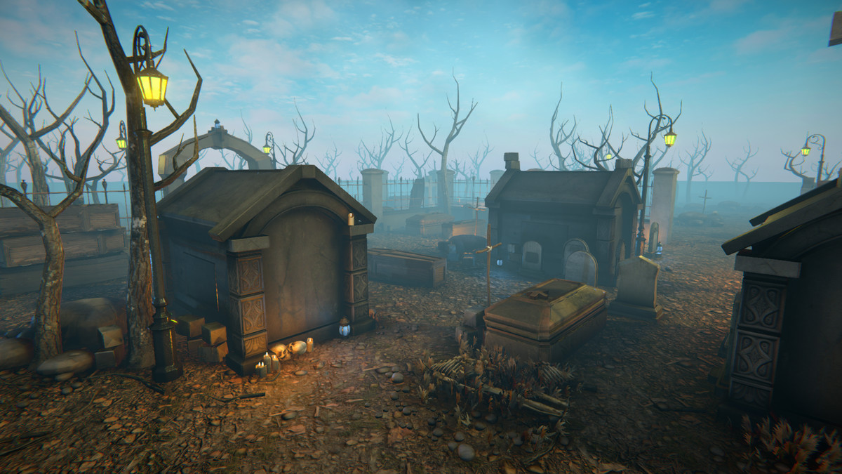 Realistic Cemetery Asset Package