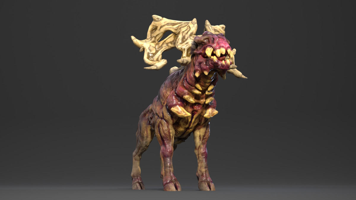 Bonehorn deer