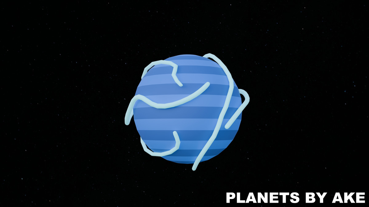 Planets - Stylized Low Poly Asset Pack by Ake