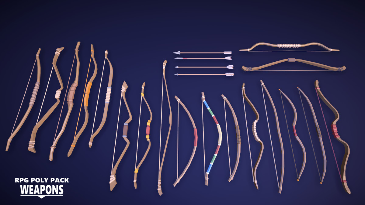 RPG Poly Pack - Weapons