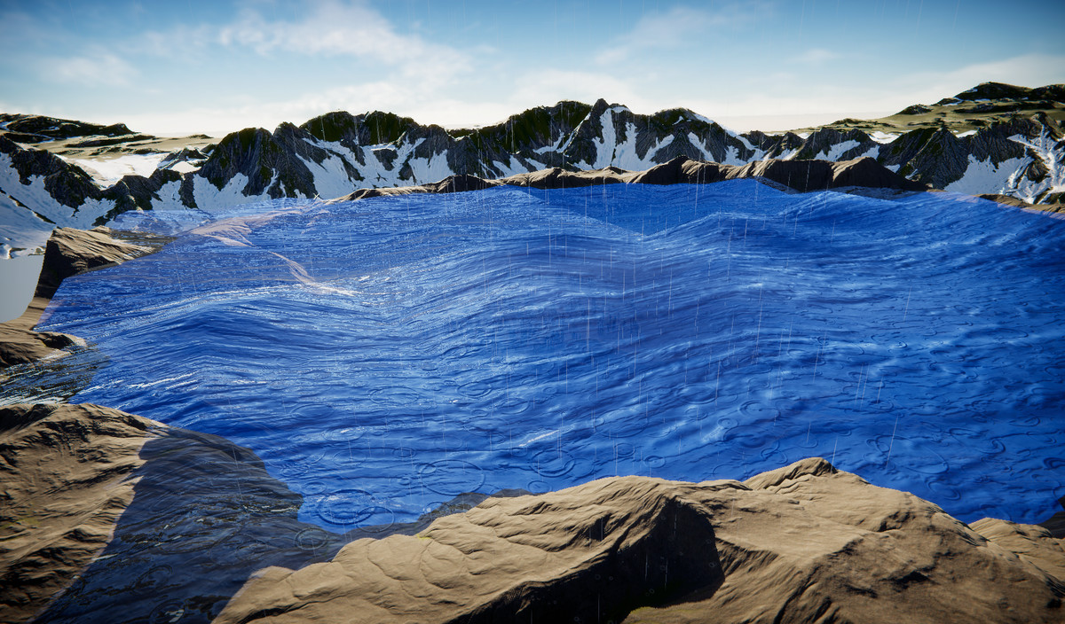 Realistic Water, Rain and Sea System VFX - Shader Graphs HDRP/URP
