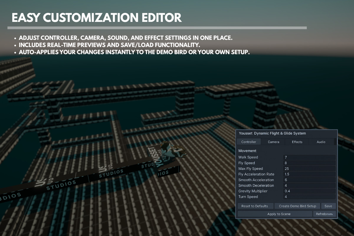 AeroGlide Lite – Dynamic Flight & Glide Controller