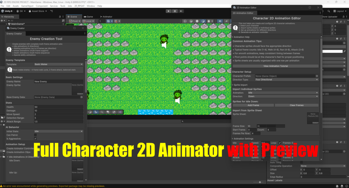 2D RPG Adventure Tool by Daikage