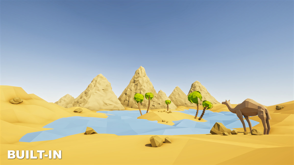 Low Poly Desert Egypts