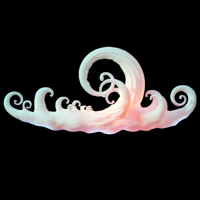 Stylized Cartoon Clouds and Weather Icons Pack (111 2K PNG Textures with Alpha)