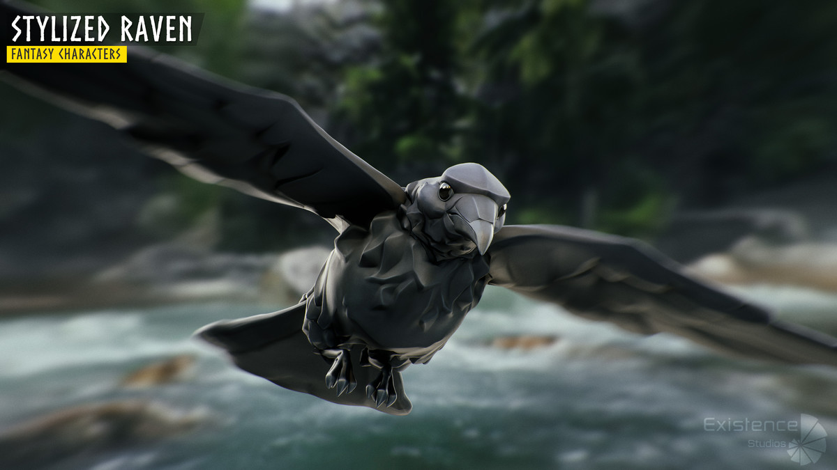 Raven - Flying System - Bird Behavior - #75