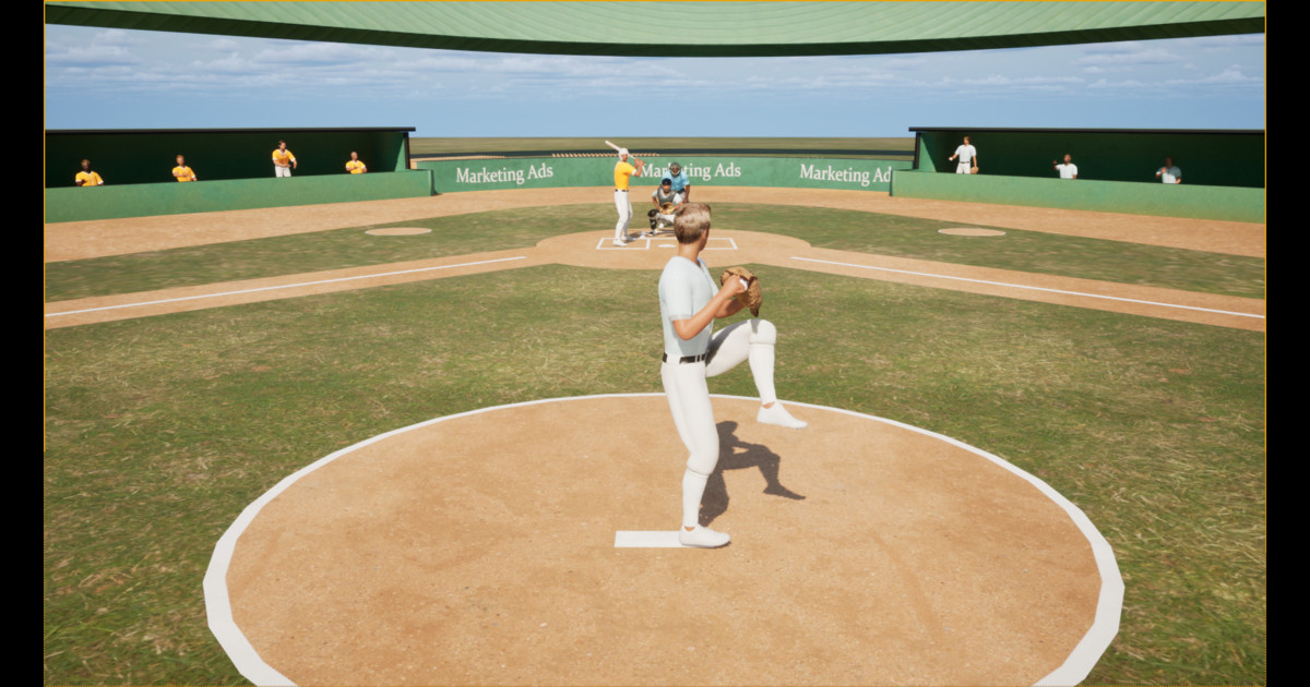 Baseball & Softball Animation Pack - Characters Included (1900+ Animations)