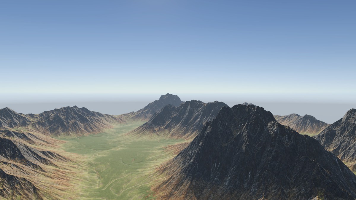 Procedural Mountain Terrains 8K