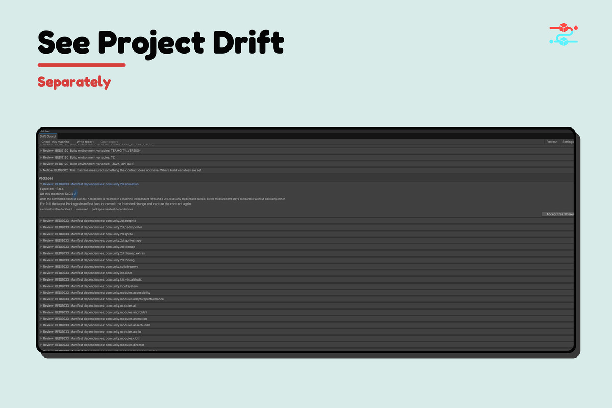 Build Environment Drift Guard