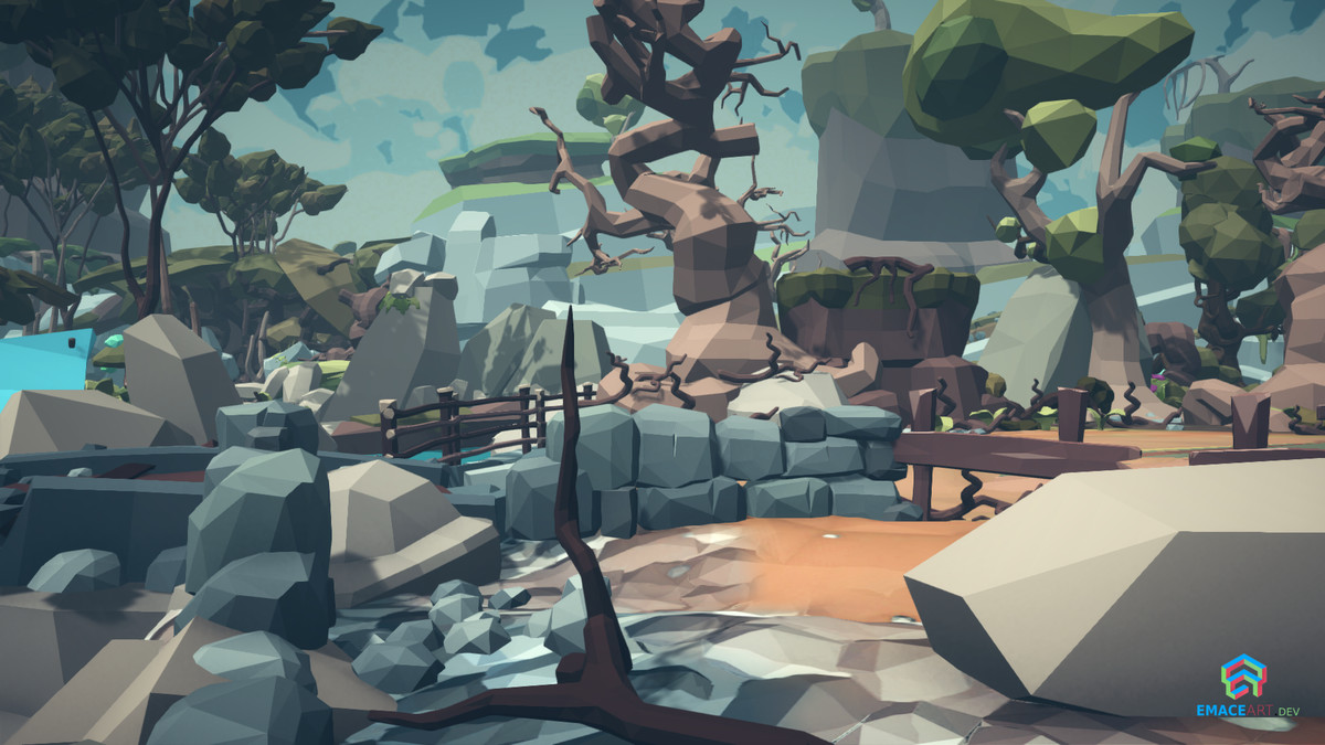 NatureForge PRO: Stylized Forest Pack