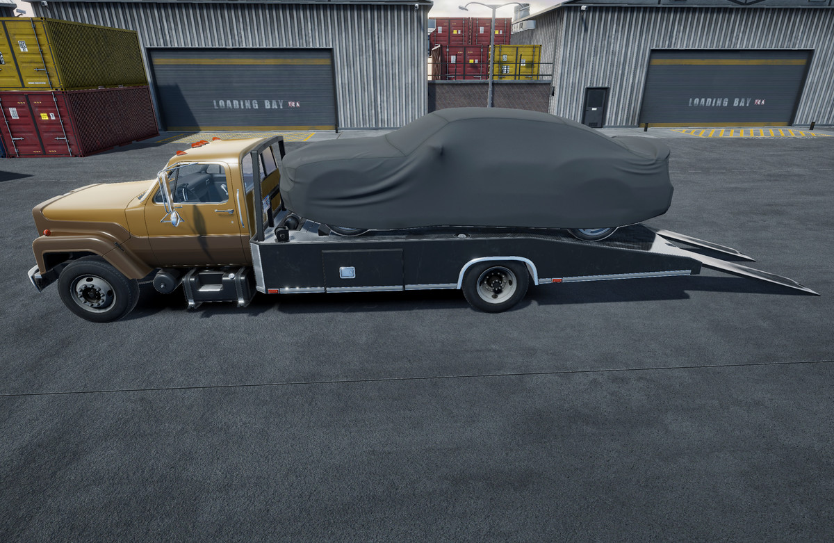 80s Ramp truck