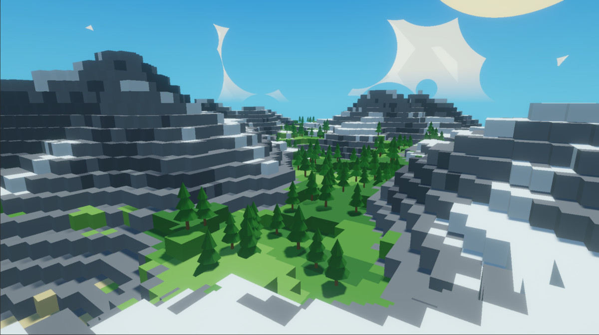Facet: Low Poly & Blocky Terrain Editor