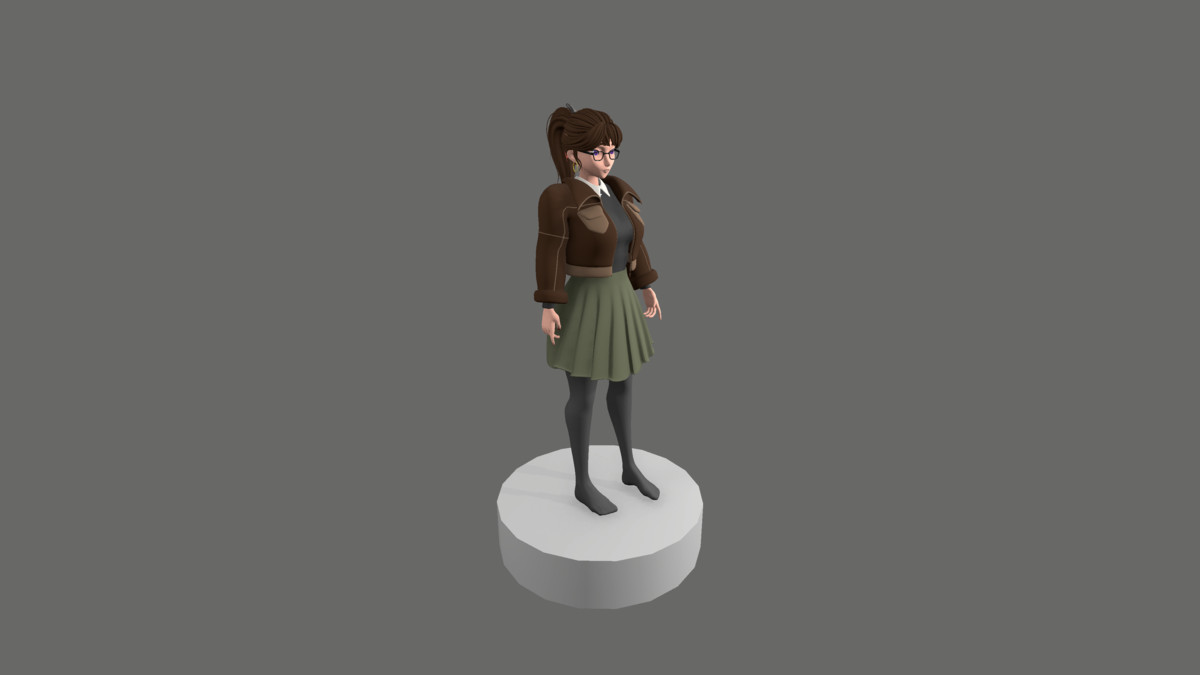 Jade Stylized Modular Female Character Creator