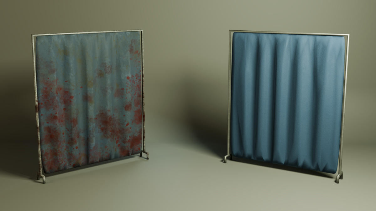 Hospital Clean/Horror Props Pack – Modular Environment | URP/HDRP
