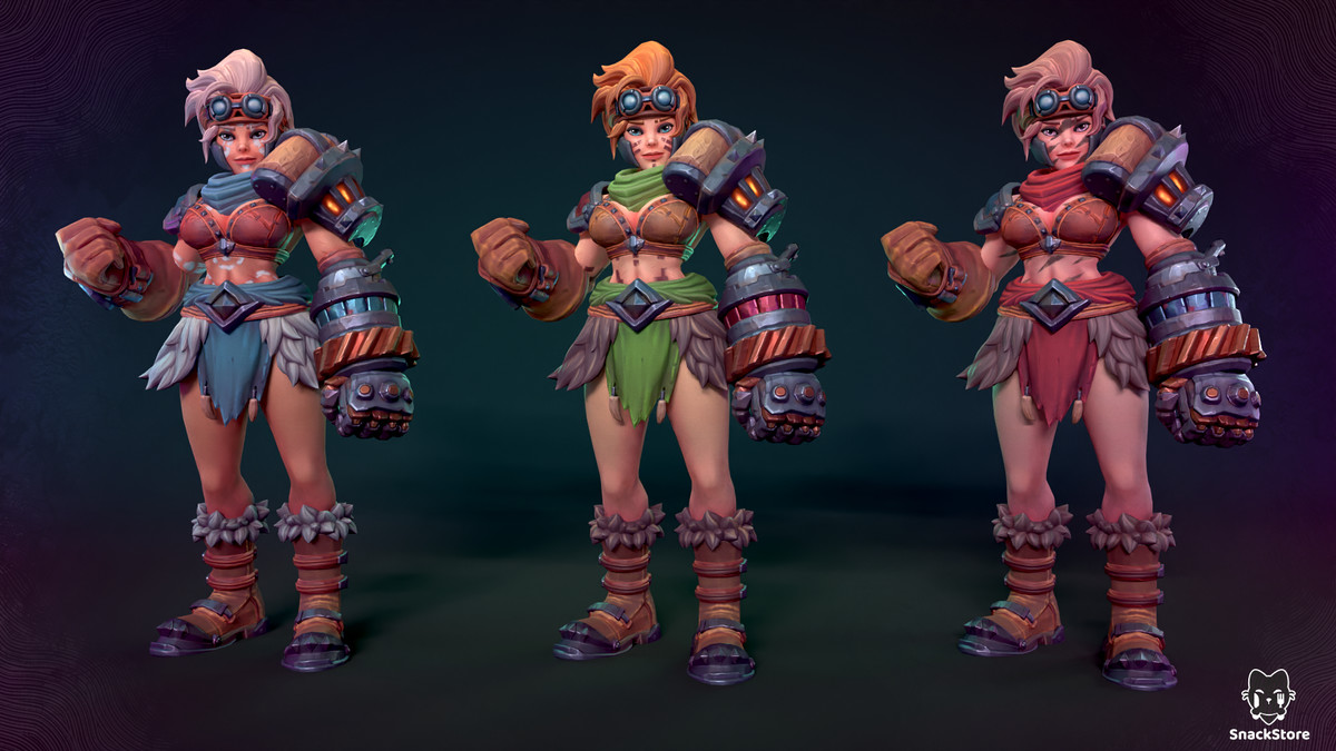 Stylized Character (Tirsa Emberforge)