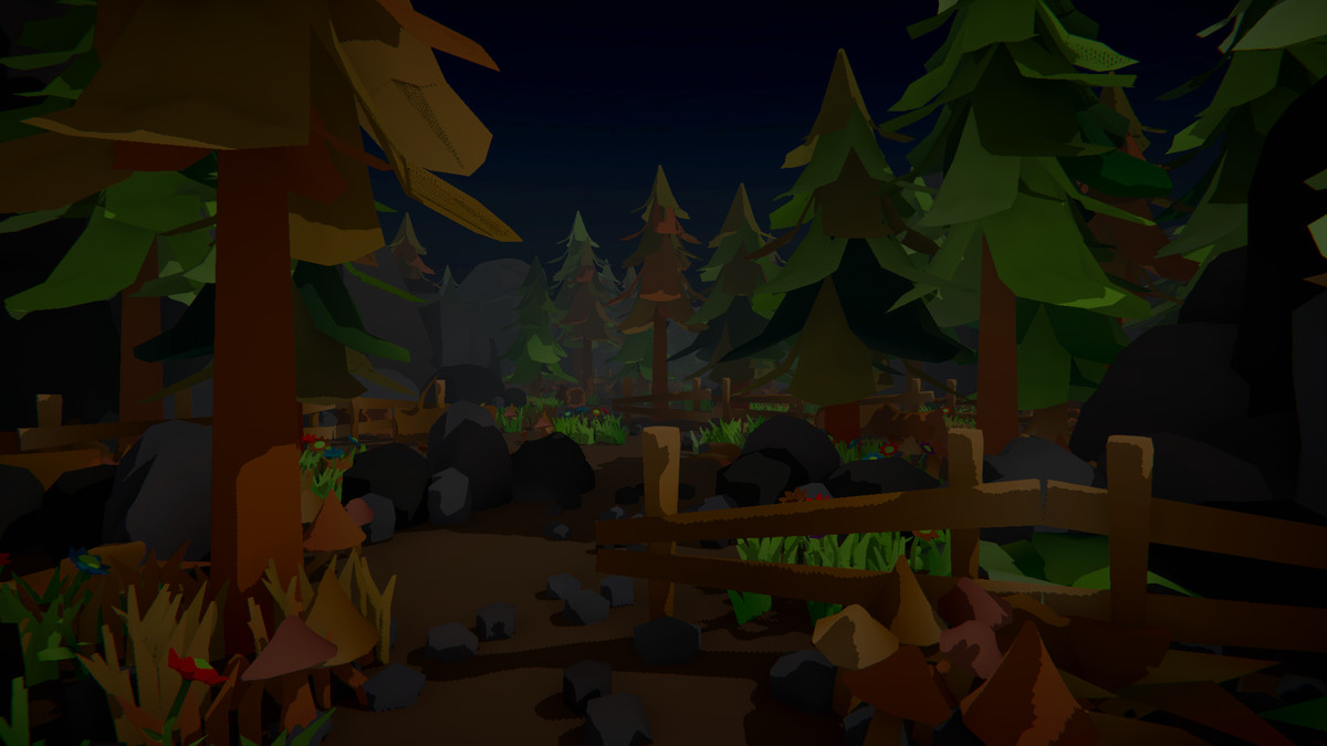 Polygonal Woodlands Nature Asset Package