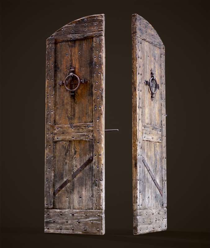 Five Old Doors