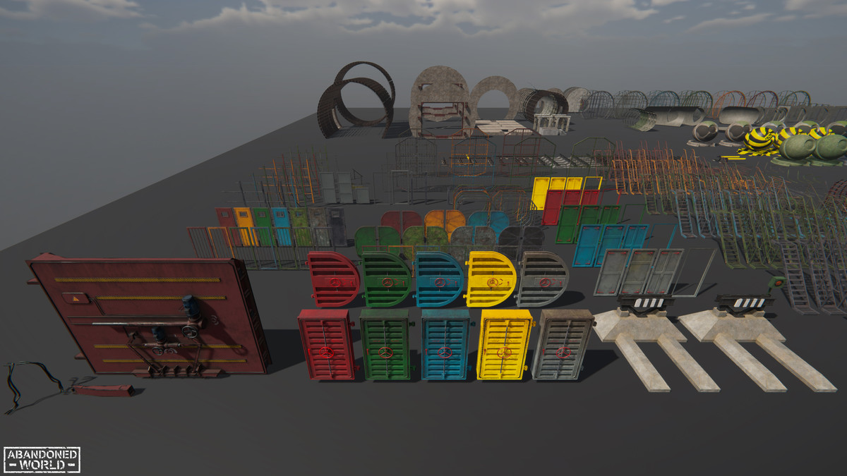 Modular Underground Tunnels - URP