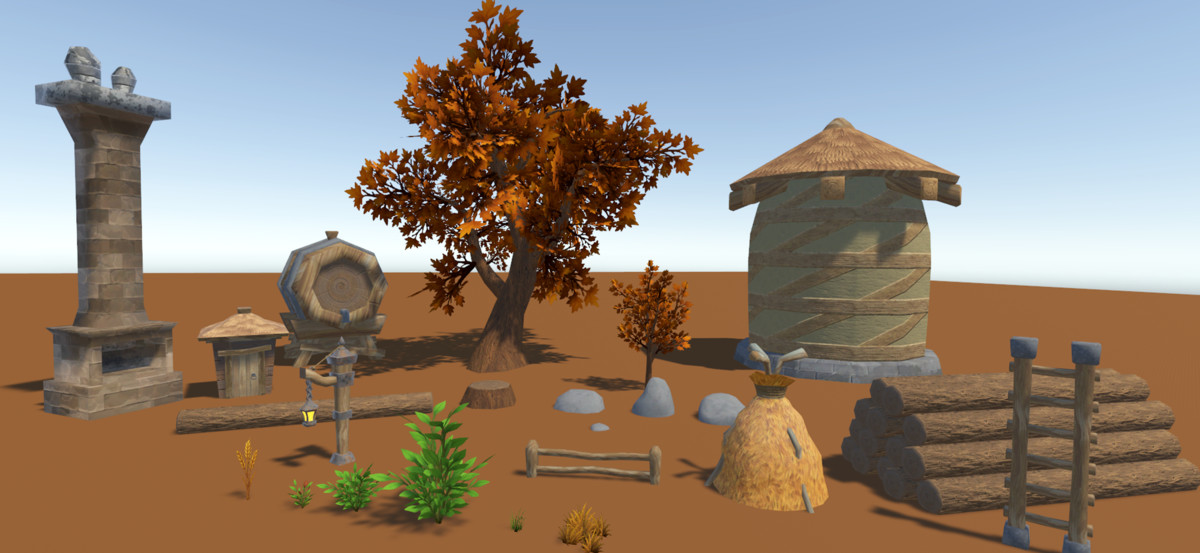 Westvale Farmlands – Stylized Fantasy World Environment