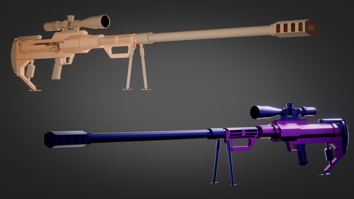 Weapon Color Skins Pack — 230 Variations