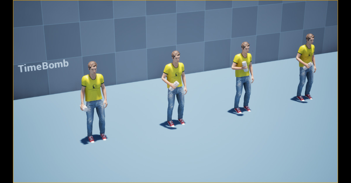 Bomb Placement Animation