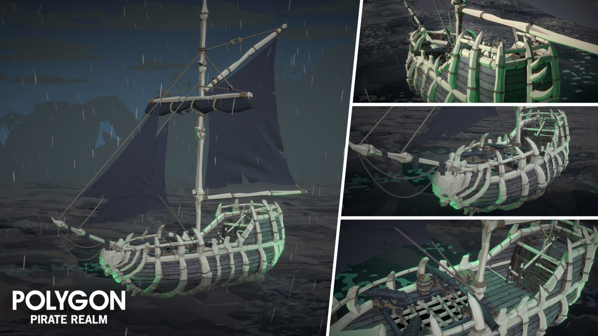POLYGON - Pirate Realm - Art by Synty