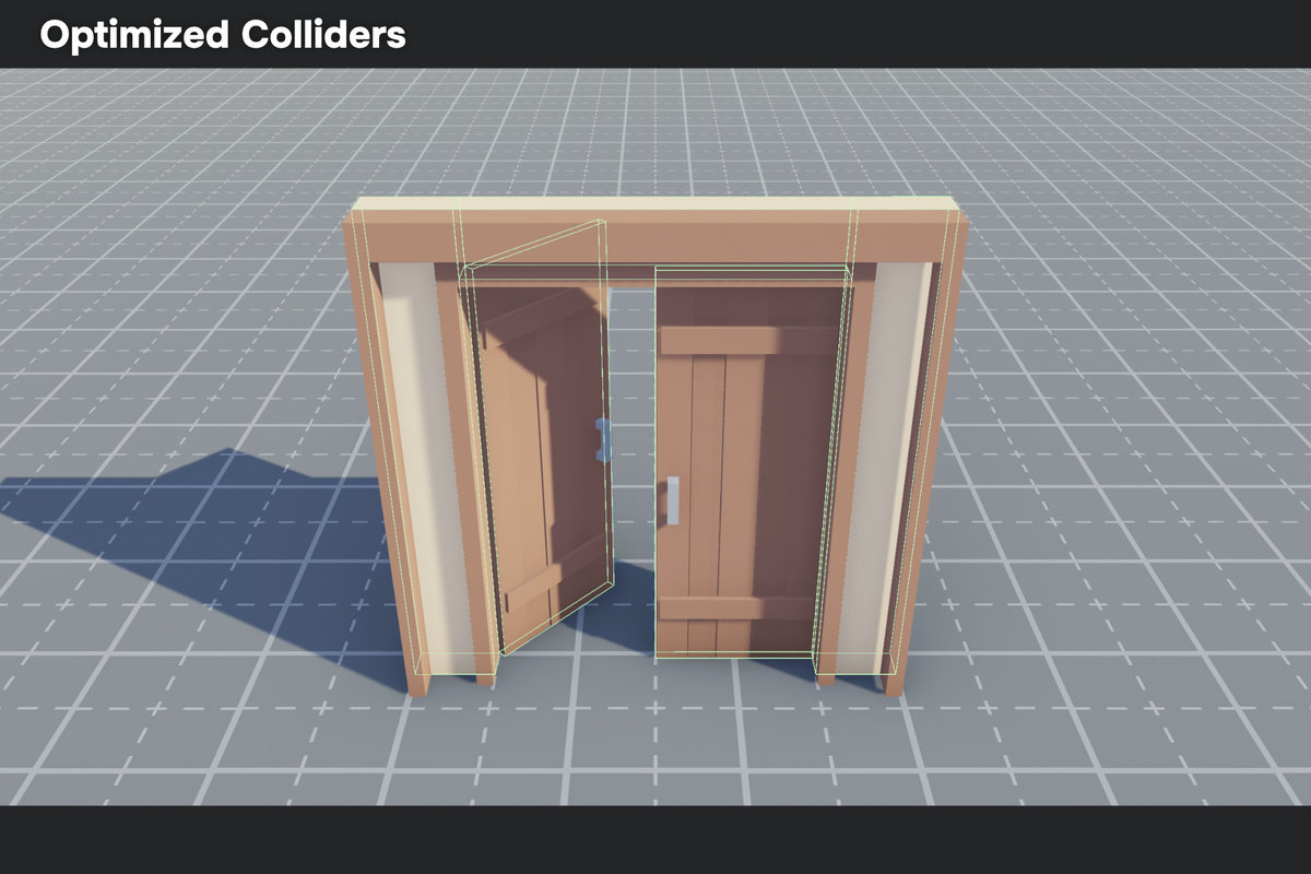 Low Poly Modular Medieval Buildings Pack