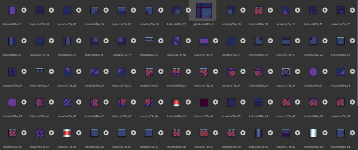 2D Industrial Zone Tileset