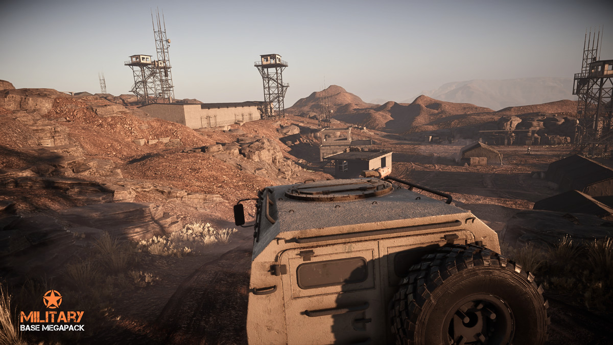 Military Base Megapack (Modular Military Base, Military Facility, Outpost, Army)