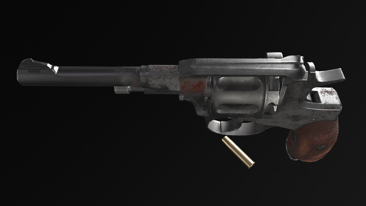 Old Military Revolver