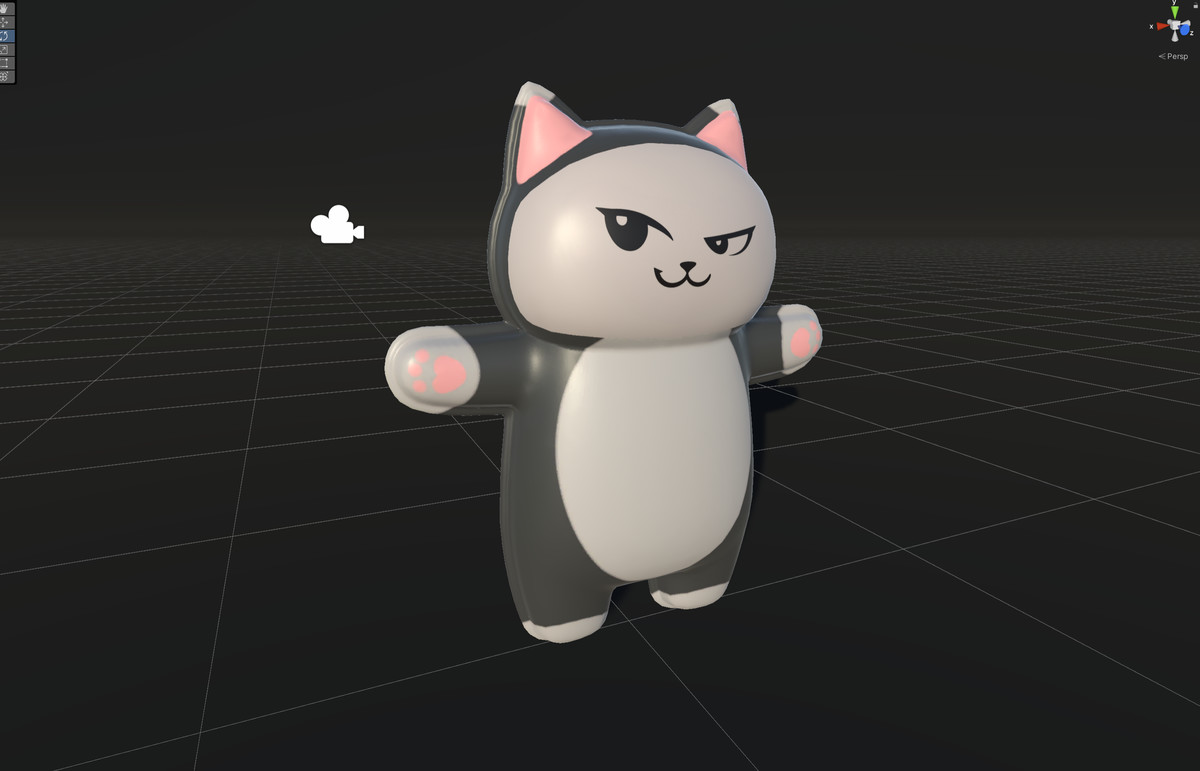 Chibi Carton Cat