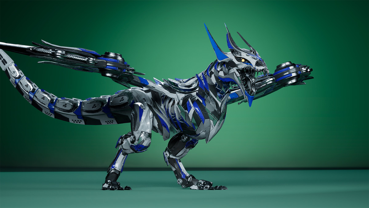 Sci-Fi Dragon Knight