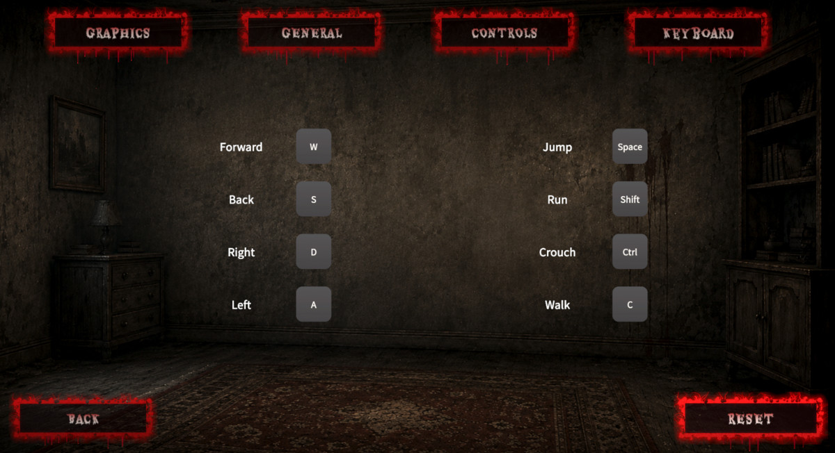 Dark/Horror Themed UI