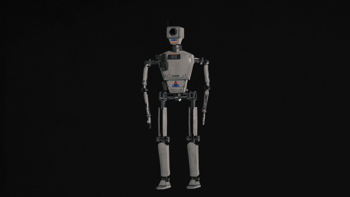 Surveillance Security Robot NPC