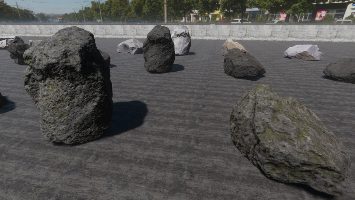 Scanned Rocks Collection 01