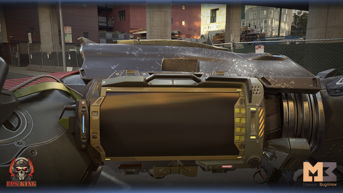 FPS Sci-Fi Hans With Knife (Animations)