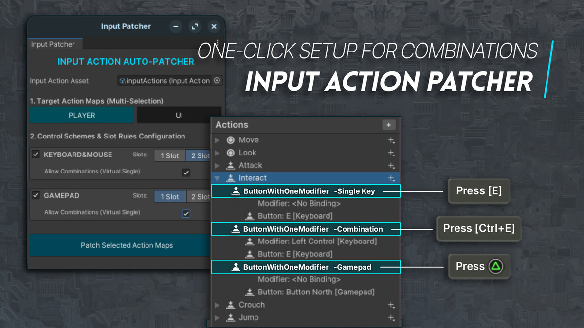 Dynamic Settings & Key Rebinding System (UI Toolkit)