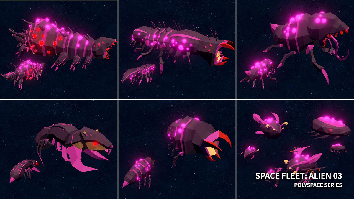Polyspace - Space Ships Bundle