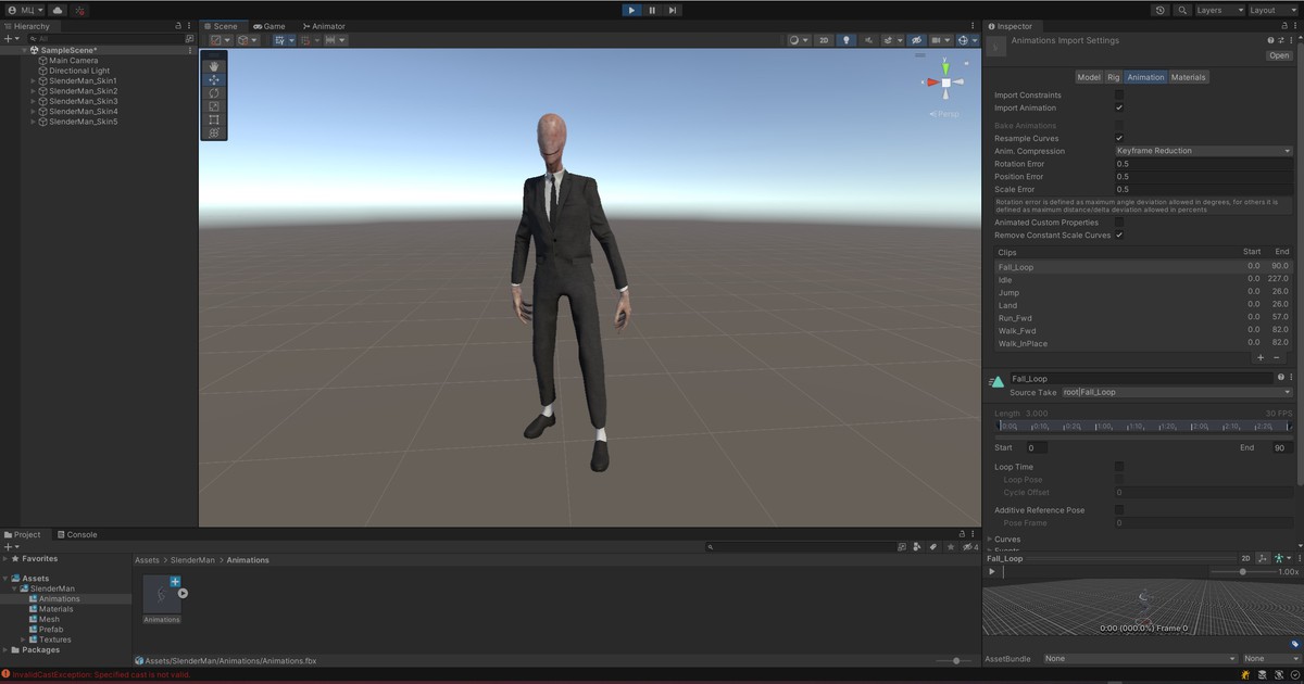Slender Man in Suit
