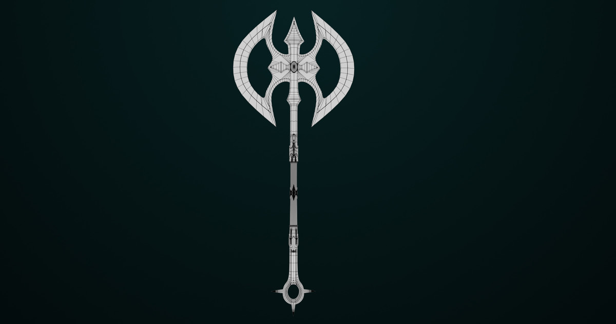 6 Battle Axes Collection 02 URP HDRP Textures