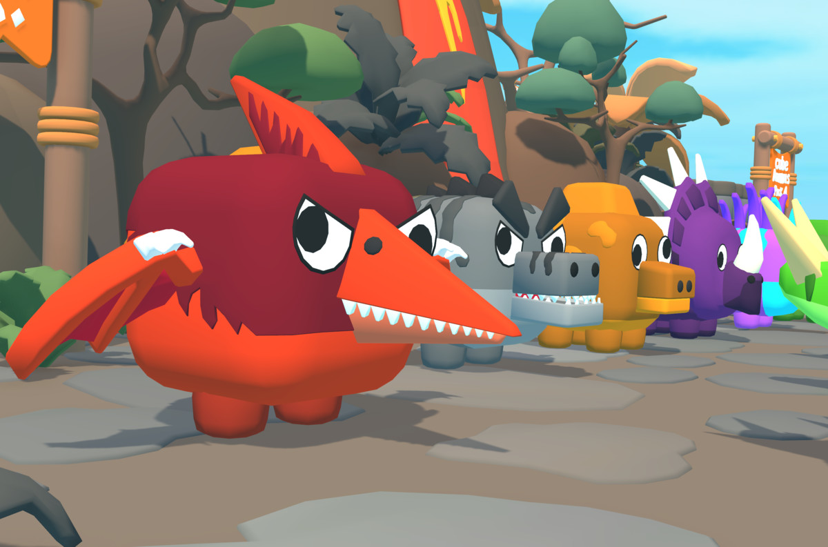 Cute Magic – Cube Dinosaurs Pack 4