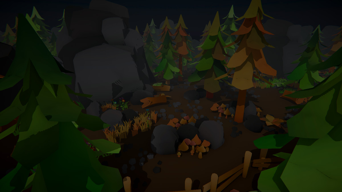 Polygonal Woodlands Nature Asset Package